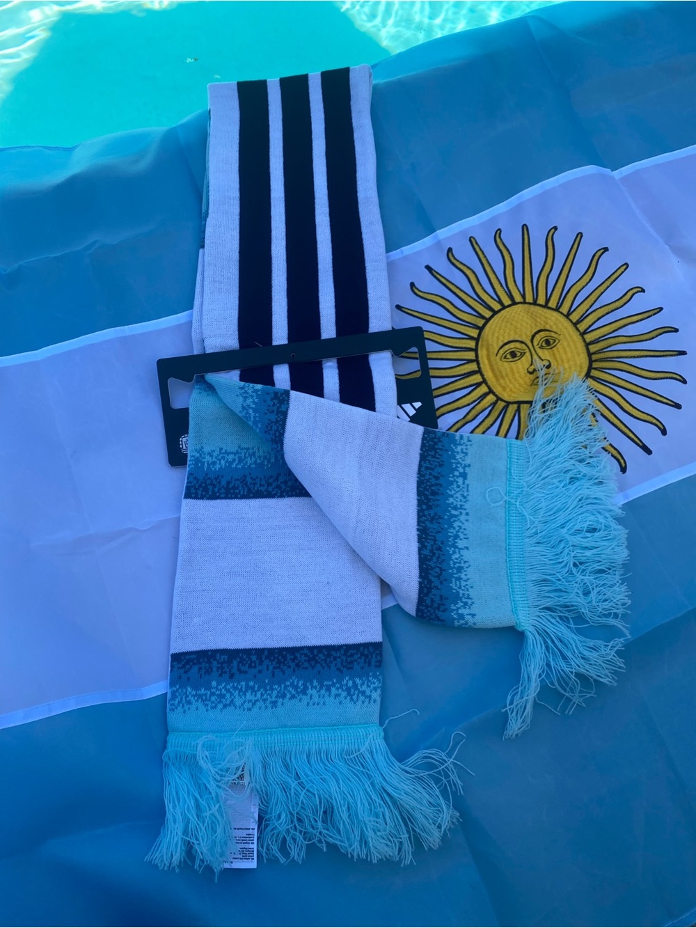 Argentina AFA Adidas Scarf ⚽️🇦🇷 - Picture 3 of 10
